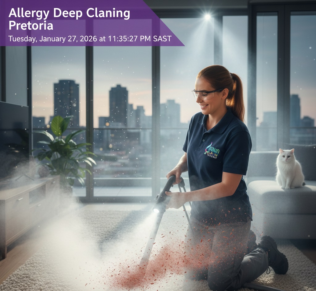Deep Cleaning for Allergies Pretoria, Gauteng